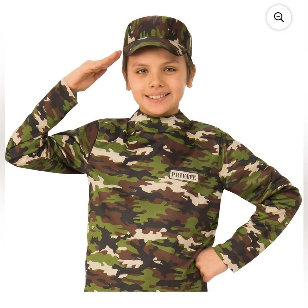 NEW Military Halloween Costume for Children, Boys - Picture 2 of 9